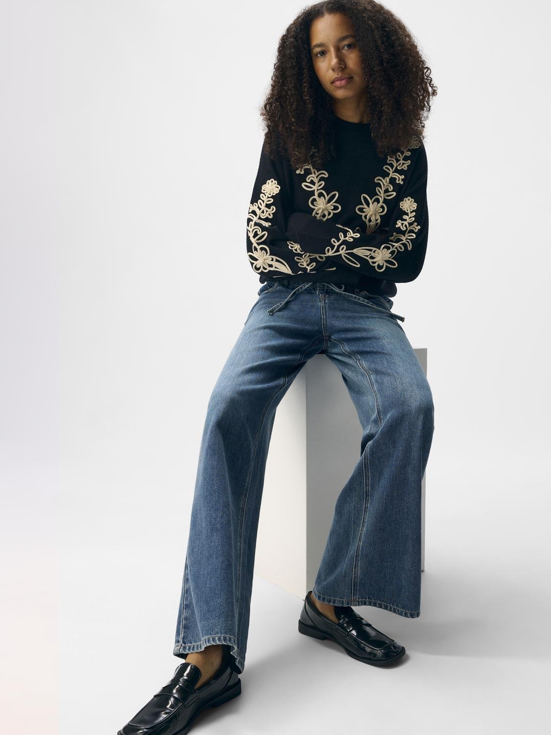 OBJROSIE Jeans - Medium Blue Denim - VERO MODA & VILA Bergvik